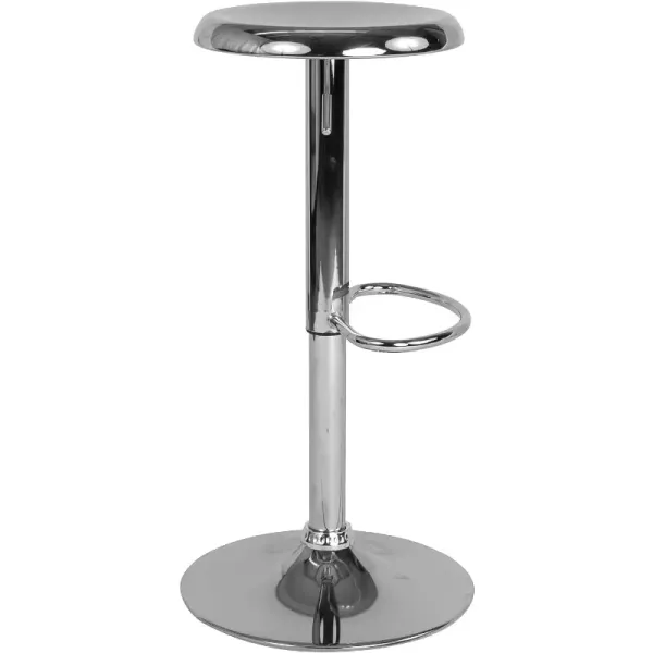 Madrid Series Adjustable Height Retro Barstool - Vintage Style, No Assembly Required, Durable Metal Frame, Ergonomic Design for Home & Commercial Use, Perfect for Bars, Restaurants, and Cafes