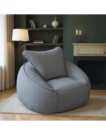 Modern Bean Bag Sofa with Cushion, Living Room Bean Bag Sofa Chair with Memory Foam & Velvet for Small Space, BeanBag Sofa chair with backrest for Bedroom, Living Room, Apartment-Black Modern Bean Bag Sofa with Cushion, Living Room Bean Bag Sofa Chair with Memory Foam & Velvet for Small Space, BeanBag Sofa chair with backrest for Bedroom, Living Room, Apartment-Black
