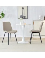 Dining Chairs Set Of 6 Modern Medieval Style Dinning Chair With Faux Leather Cushion Seat And Black Metal Legs Accent Armless Side Chairs For Officce Home Kitchen Light Gray, Today Deals Prime Dining Chairs Set Of 6 Modern Medieval Style Dinning Chair With Faux Leather Cushion Seat And Black Metal Legs Accent Armless Side Chairs For Officce Home Kitchen Light Gray, Today Deals Prime